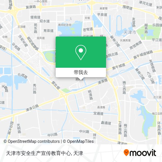天津市安全生产宣传教育中心地图