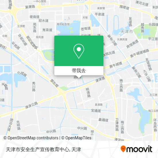 天津市安全生产宣传教育中心地图