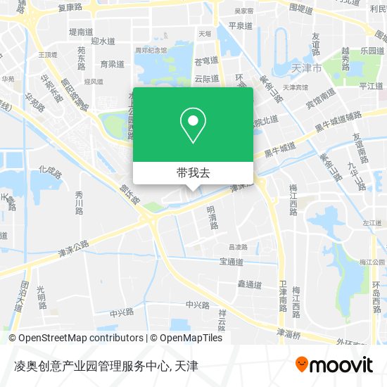 凌奥创意产业园管理服务中心地图