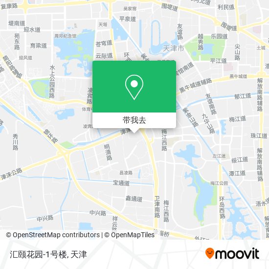 汇颐花园-1号楼地图