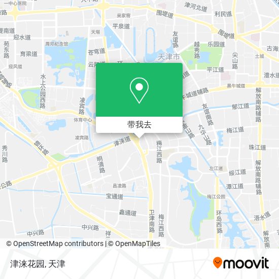 津涞花园地图