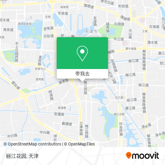 丽江花园地图