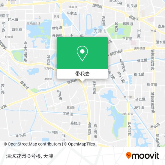 津涞花园-3号楼地图