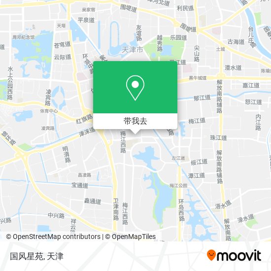 国风星苑地图
