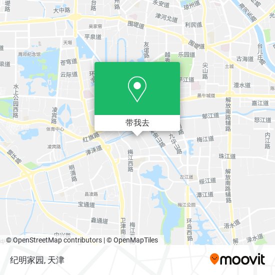 纪明家园地图