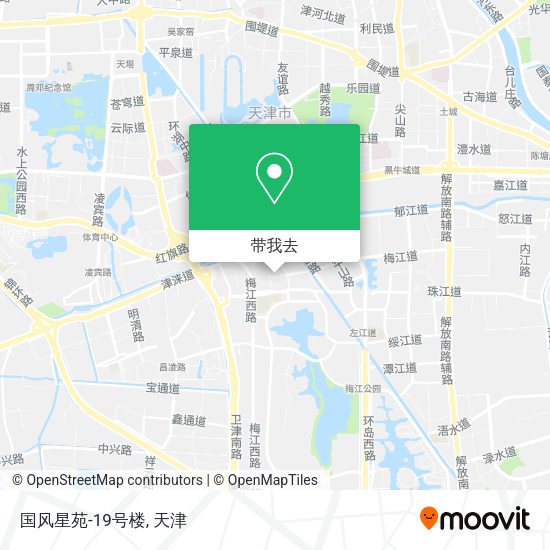 国风星苑-19号楼地图