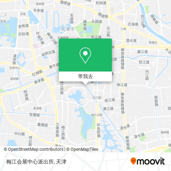 梅江会展中心派出所地图