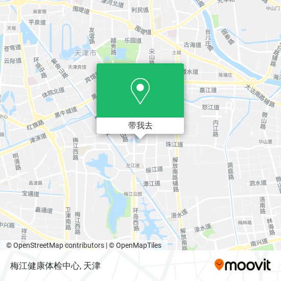 梅江健康体检中心地图
