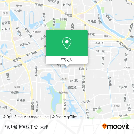 梅江健康体检中心地图