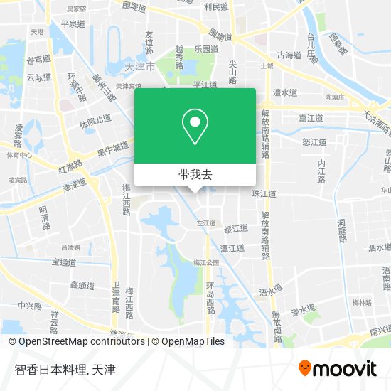 智香日本料理地图