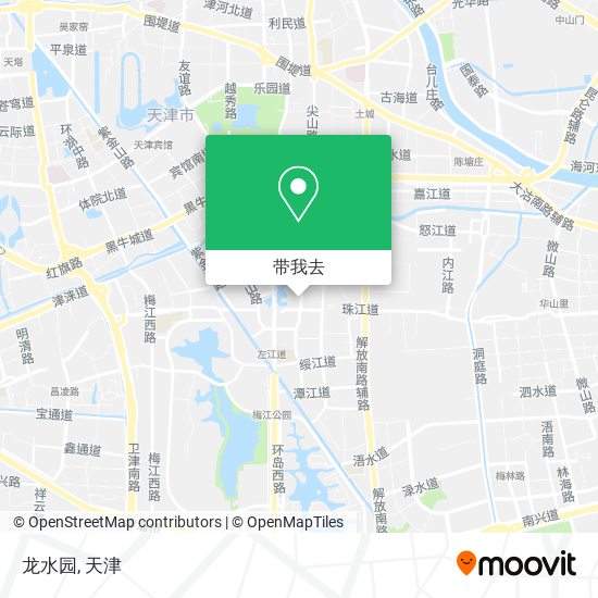 龙水园地图