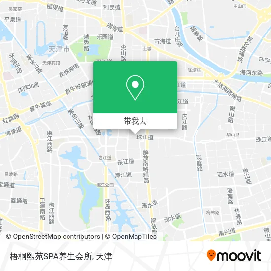 梧桐熙苑SPA养生会所地图