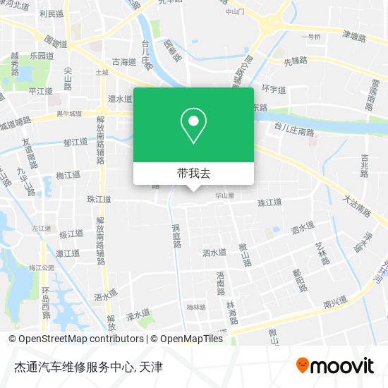 杰通汽车维修服务中心地图