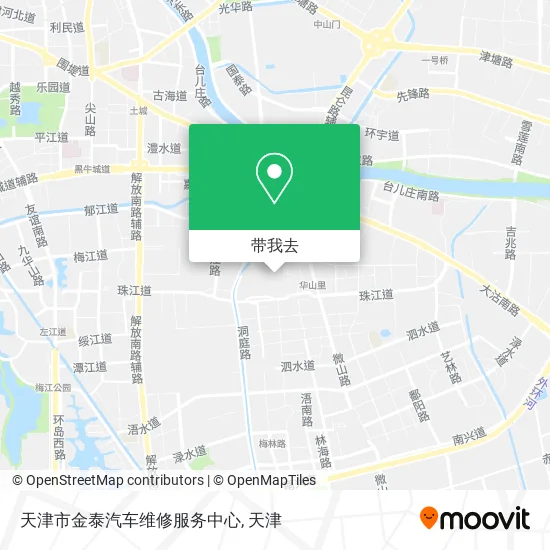 天津市金泰汽车维修服务中心地图