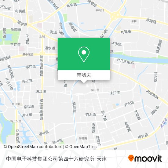 中国电子科技集团公司第四十六研究所地图