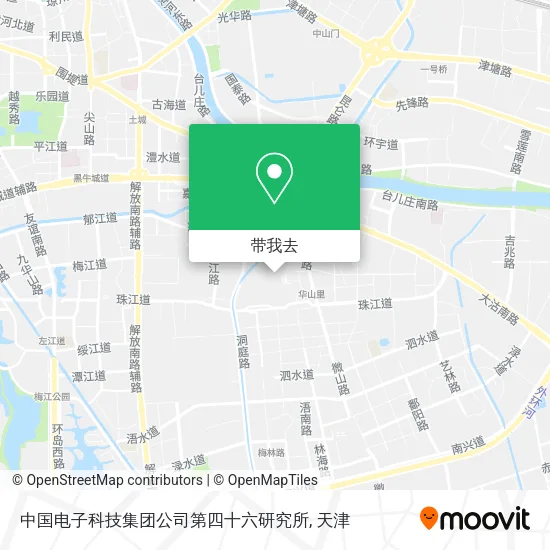 中国电子科技集团公司第四十六研究所地图
