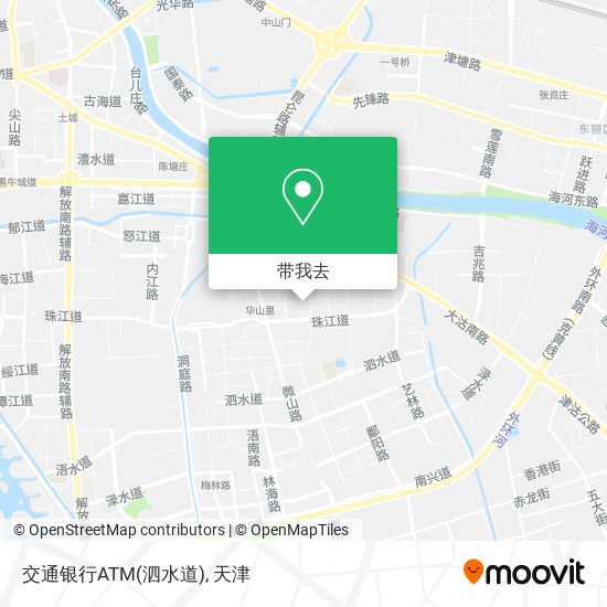交通银行ATM(泗水道)地图