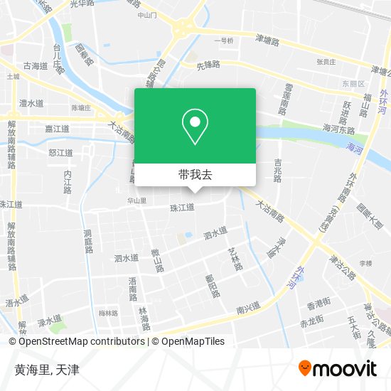 黄海里地图