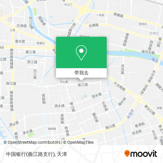 中国银行(曲江路支行)地图