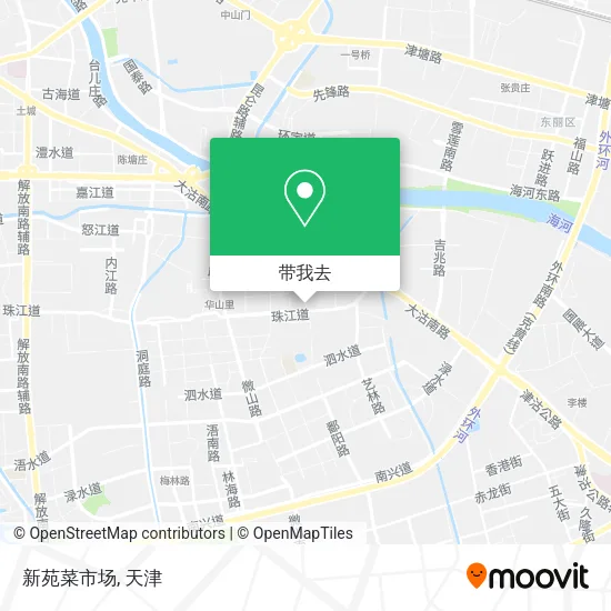 新苑菜市场地图
