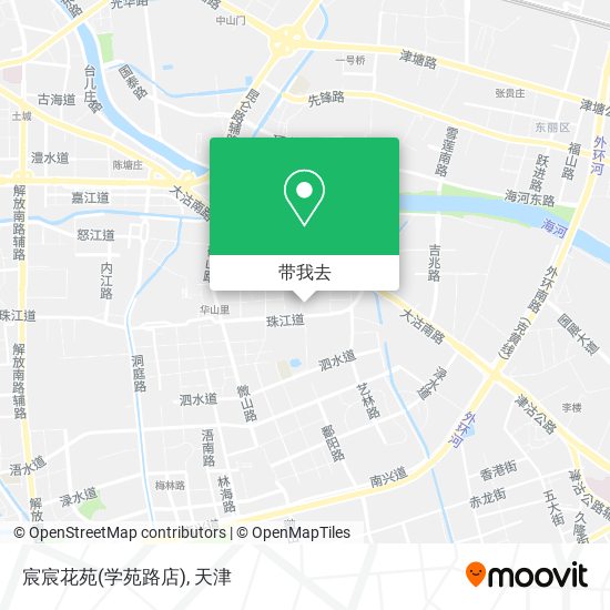 宸宸花苑(学苑路店)地图