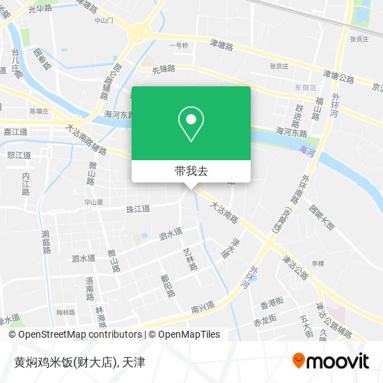 黄焖鸡米饭(财大店)地图