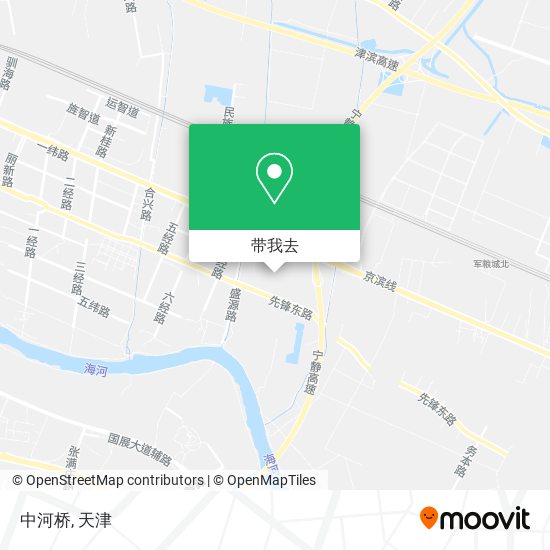 中河桥地图