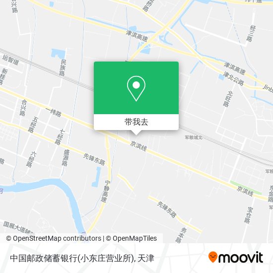 中国邮政储蓄银行(小东庄营业所)地图