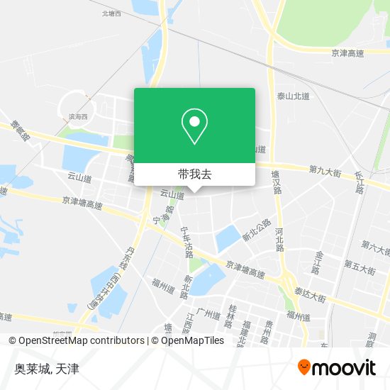 奥莱城地图