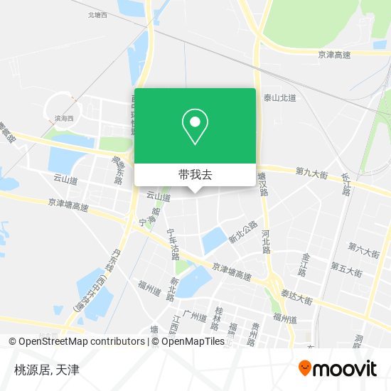 桃源居地图