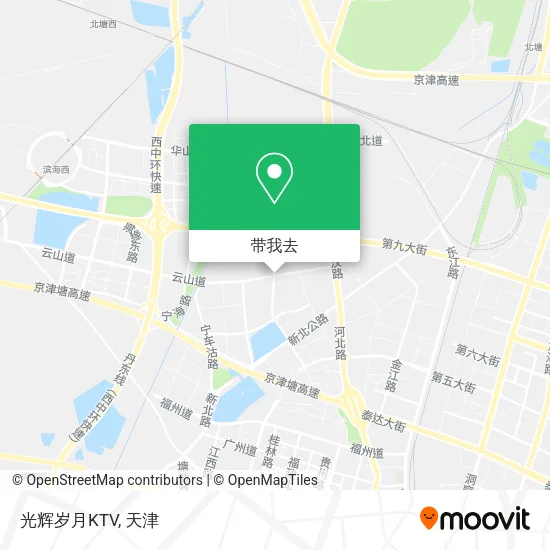 光辉岁月KTV地图