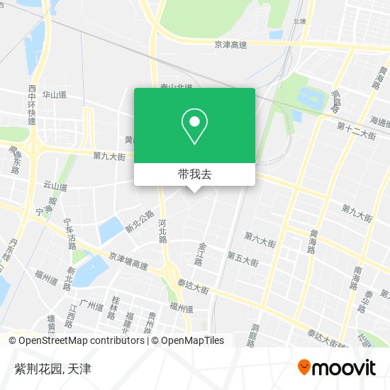 紫荆花园地图