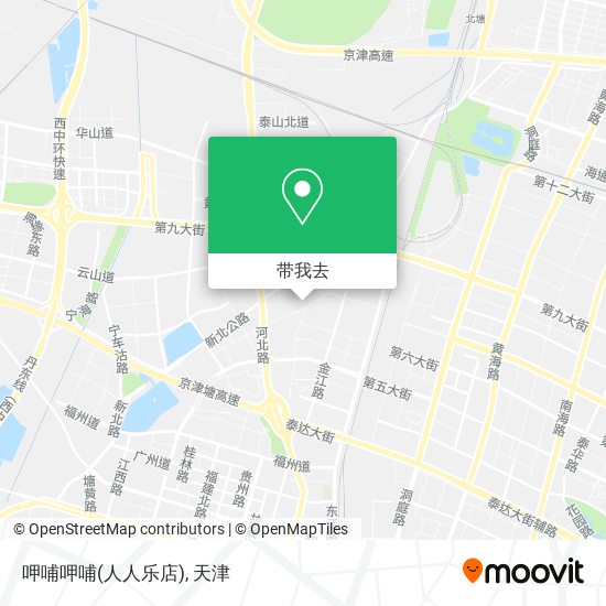 呷哺呷哺(人人乐店)地图