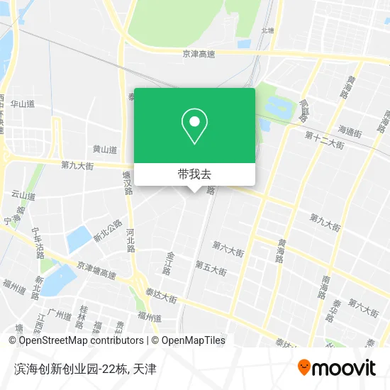 滨海创新创业园-22栋地图