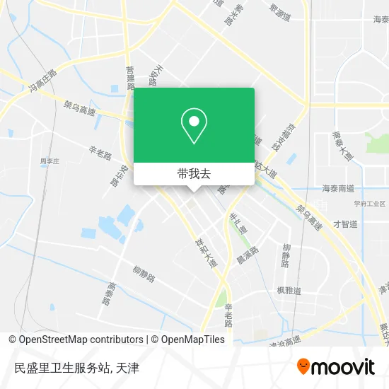 民盛里卫生服务站地图