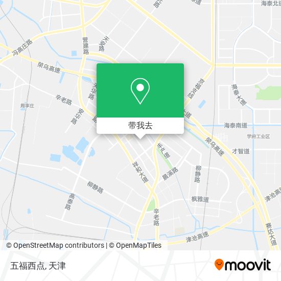 五福西点地图