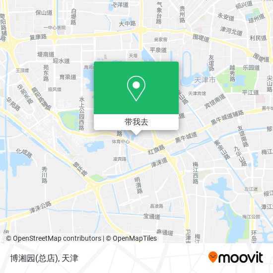 博湘园(总店)地图