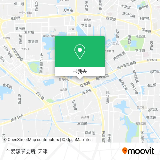 仁爱濠景会所地图