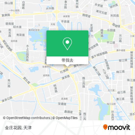 金庄花园地图