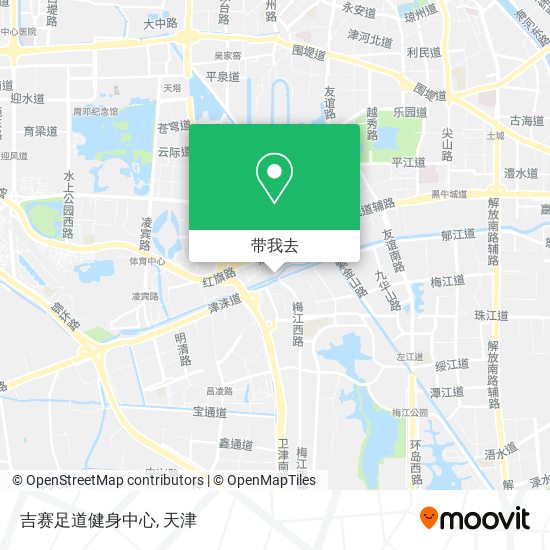 吉赛足道健身中心地图