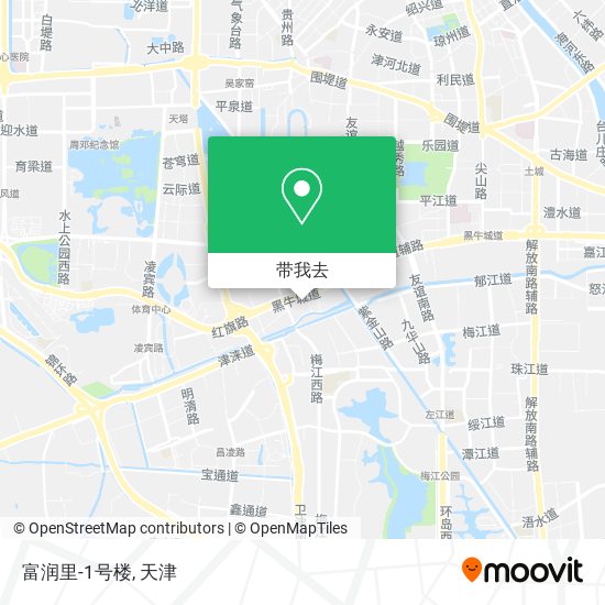 富润里-1号楼地图