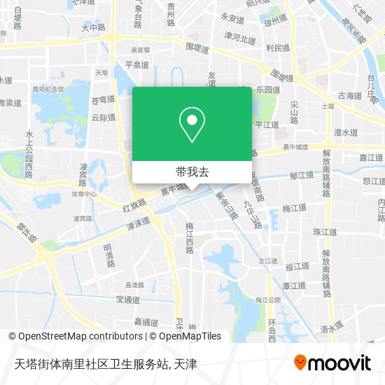 天塔街体南里社区卫生服务站地图