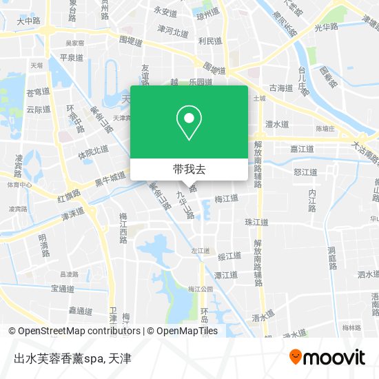 出水芙蓉香薰spa地图
