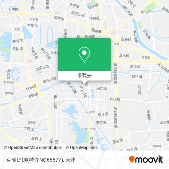 克丽缇娜(特许NO66677)地图
