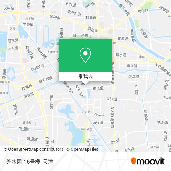 芳水园-16号楼地图
