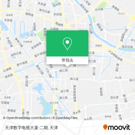 天津数字电视大厦-二期地图