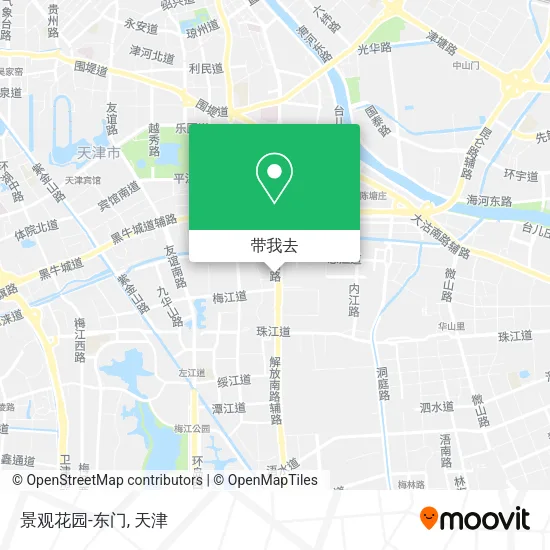 景观花园-东门地图
