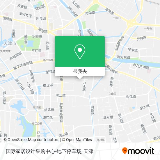 国际家居设计采购中心-地下停车场地图