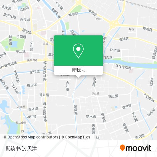 配镜中心地图