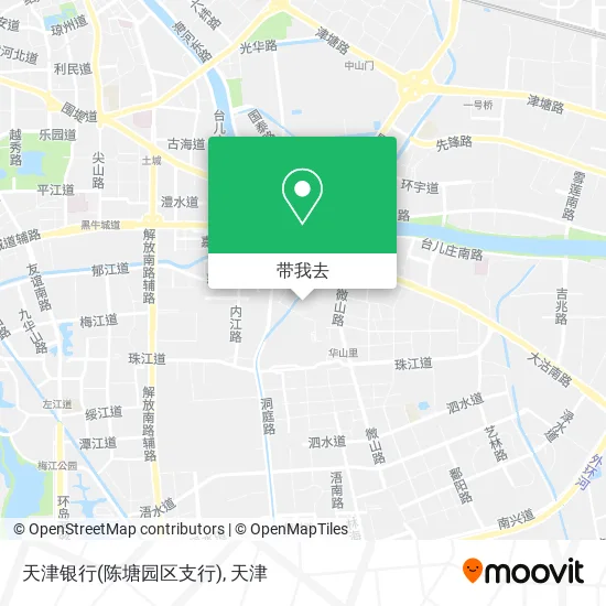 天津银行(陈塘园区支行)地图